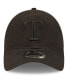 ფოტო #3 პროდუქტის Men's Texas Rangers Black on Black Core Classic 2.0 9TWENTY Adjustable Hat