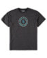 Men's Deep Sea Blue, Heathered Charcoal Seattle Kraken Big and Tall T-shirt and Shorts Sleep Set