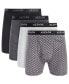 ფოტო #1 პროდუქტის Men's 4-pk. Textured & Solid Boxer Briefs, Created for Macy's