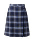 Women's School Uniform Plaid A-line Skirt Below the Knee