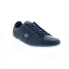 Фото #2 товара Lacoste Nivolor 0721 1 P Cma Mens Blue Leather Lifestyle Sneakers Shoes