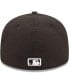 Фото #2 товара Men's St. Louis Cardinals Black, White Low Profile 59FIFTY Fitted Hat