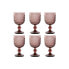 Фото #1 товара Набор рюмок Home ESPRIT Розовый Стеклянный 240 ml (6 штук)