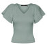 ფოტო #1 პროდუქტის VERO MODA Ginny short sleeve v neck T-shirt