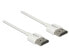Фото #1 товара Delock 85120 - 0.25 m - HDMI Type A (Standard) - HDMI Type A (Standard) - 3840 x 2160 pixels - 3D - White