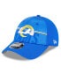 ფოტო #1 პროდუქტის Men's Royal Los Angeles Rams 2023 NFL Training Camp 9FORTY Adjustable Hat