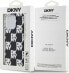 Фото #8 товара DKNY DKNY DKHCP15XHDLCEK iPhone 15 Pro Max 6.7" czarny/black hardcase IML Checkered Mono Pattern