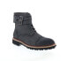 Фото #2 товара English Laundry Mead EL2474B Mens Gray Leather Lace Up Casual Dress Boots 8.5