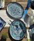 Talavera 2-Pc. Melamine Platter Set