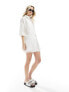 Фото #5 товара New Look textured beach shirt in white