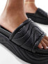 Фото #7 товара Public Desire Mylo flatform slider in black