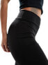 New Look wide leg legging in black