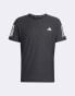 adidas Running Own The Run t-shirt in black