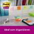 Фото #3 товара 3M 7100259227 - Square - Blue - Green - Orange - Pink - Yellow - Paper - 76 mm - 76 mm - 90 sheets