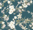 Фото #2 товара Blumentapete Petrol Creme Rosa