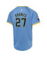 Фото #3 товара Big Boys and Girls Willy Adames Powder Blue Milwaukee Brewers City Connect Limited Player Jersey