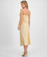 ფოტო #2 პროდუქტის Women's Sienna Ruffled Slip Dress