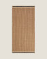 Фото #1 товара Non-slip striped jute rug