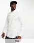 Фото #1 товара French Connection Tall long sleeve oxford shirt in white