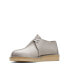 Фото #4 товара Clarks Desert Trek 26170131 Mens Gray Oxfords & Lace Ups Casual Shoes