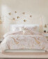 Фото #1 товара Одеяло Intelligent Design Rebecca Metallic с набором из 4 предметов, для односпальной/полутороспальной кровати