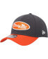 Фото #1 товара Men's Graphite Dirty Mo Media 39THIRTY Flex Hat