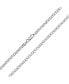 ფოტო #1 პროდუქტის Solid 3MM Sterling Silver Miami Cuban Curb Chain Necklace Women 16 Inch