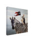 Фото #2 товара Lucia Hefferna Striped Warrior Canvas Art - 15.5" x 21"