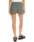 Ganni Seersucker Short Women's