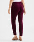 Style & Co Women's Corduroy Mid-Rise Curvy Skinny Pants, Created for Macy's