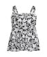 ფოტო #3 პროდუქტის Plus Size DDD-Cup Flutter Tankini Top