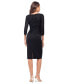 ფოტო #2 პროდუქტის Women's Long-Sleeve Ruffled Lace Midi Dress