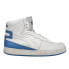Фото #2 товара Diadora Mi Basket Used High Top Mens White Sneakers Casual Shoes 158569-C4478