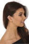 Beautiful set of gold-plated earrings (1x earring, 2x stone earring) JL0780