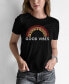 ფოტო #1 პროდუქტის Women's Word Art Good Vibes T-Shirt