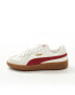 Puma Army trainers in white and red