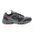 Фото #1 товара Fila Reminder 1JM01263-073 Mens Gray Leather Lace Up Athletic Hiking Shoes
