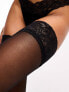 Фото #4 товара Ann Summers Lace Top Glossy Stocking