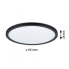 Фото #2 товара PAULMANN Atria Shine - Round - Ceiling - Surface mounted - Black - Plastic - IP20