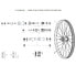 Фото #1 товара SRAM Wheel Decal Kit 3Zero 27 Moto Slate Single Rim