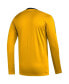 Фото #2 товара Men's Gold Boston Bruins AEROREADY® Long Sleeve T-shirt