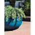 Фото #5 товара RIVIERA GRANIT BOULE runder Blumenkasten - Kunststoff - Durchmesser 40 cm - Blau