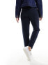 Vero Moda straight leg trousers in navy