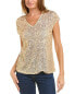 Фото #1 товара Vince Camuto Sequin Front Top Women's White S