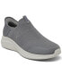 Men's Slip-Ins- Ultra Flex 3.0 - Smooth Wide Width Step Slip-On Walking Sneakers from Finish Line