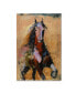 Фото #1 товара Joarez 'Golden Horse' Canvas Art - 22" x 32"