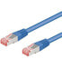Фото #1 товара Wentronic CAT 6 Patch Cable S/FTP (PiMF) - blue - 2 m - Cat6 - S/FTP (S-STP) - RJ-45 - RJ-45