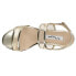 Фото #4 товара Nina Ganice Metallic Wedding Block Heels Sling Back Womens Gold Dress Sandals G
