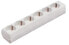 Фото #1 товара Bachmann 381.246K - Type F - Plastic - White - 6 AC outlet(s) - 230 V - 3680 W