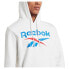 REEBOK Identity Fleece Stacked Logo Pullover Sweatshirt